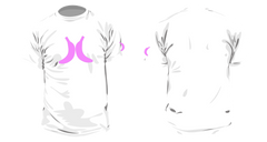 Tee White & Pink